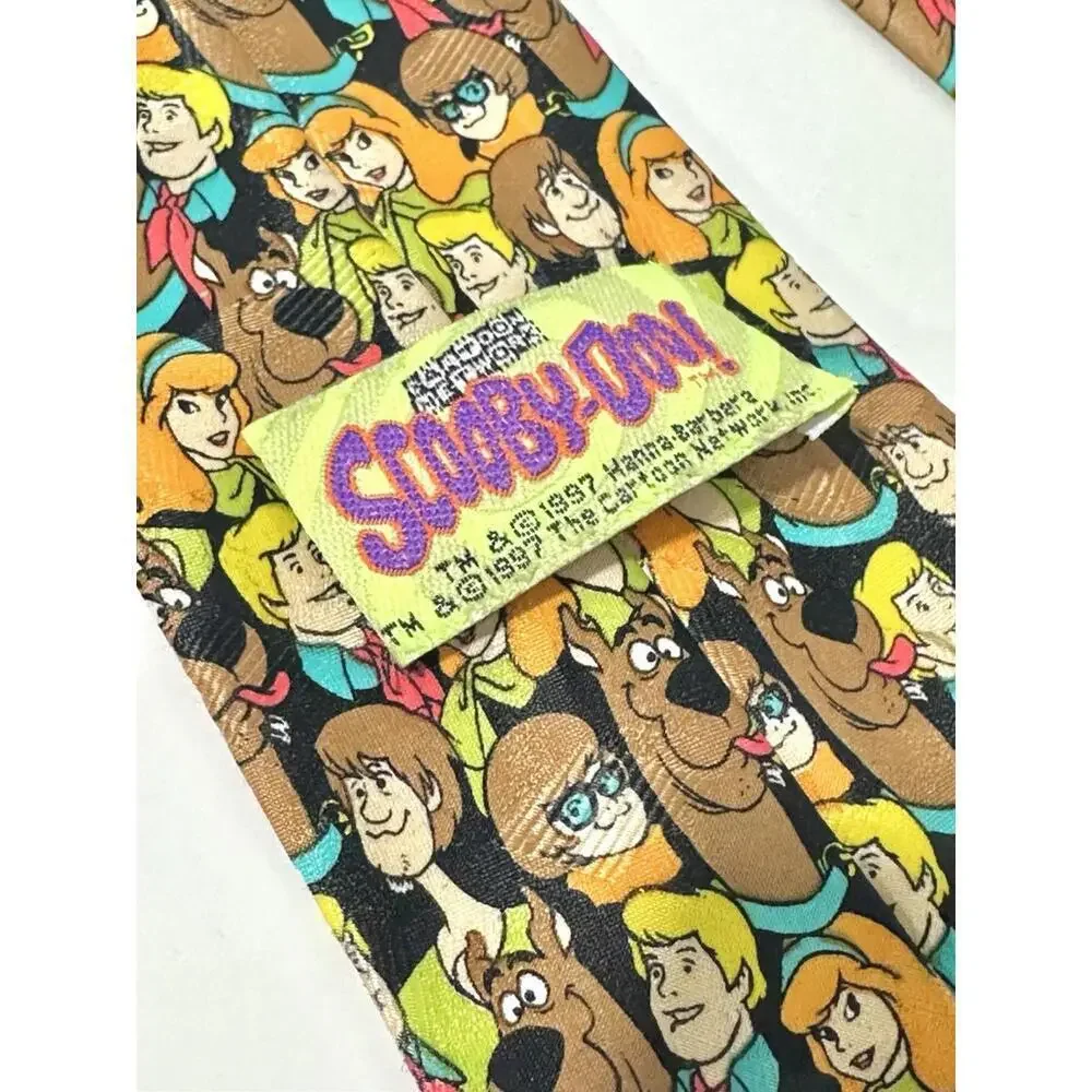 Vintage Cartoon Network Scooby-Doo Mens Tie Scooby Velma Shaggy Daphne Fred 57
